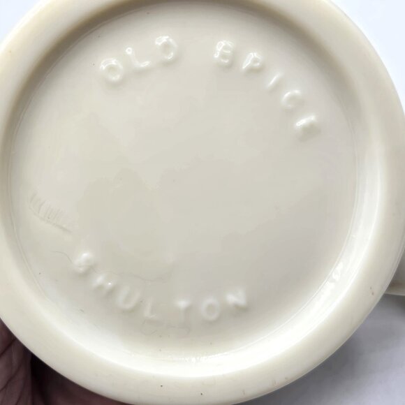 Old Spice Shaving Mug Grand Turk Ship 1786 Shulton Clifton Rare Early American - Picture 9 of 9